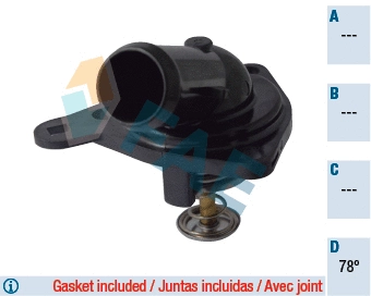 Thermostat, coolant (5308878)