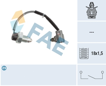 Switch, reverse light (40987)