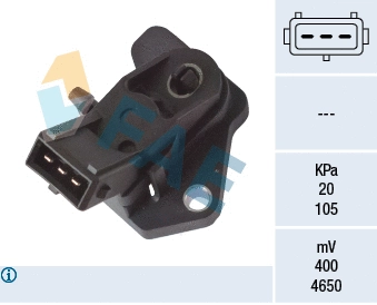 Sensor, intake manifold pressure (15014)