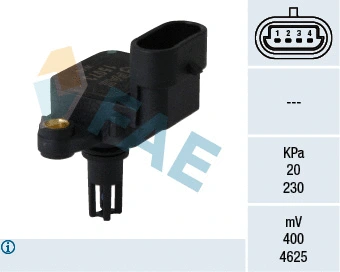 Sensor, intake manifold pressure (15073)