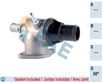 Thermostat, coolant (5337688)