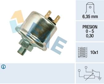 Sensor, oil pressure (14740)