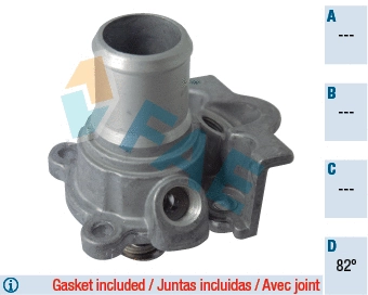 Thermostat, coolant (5309982)