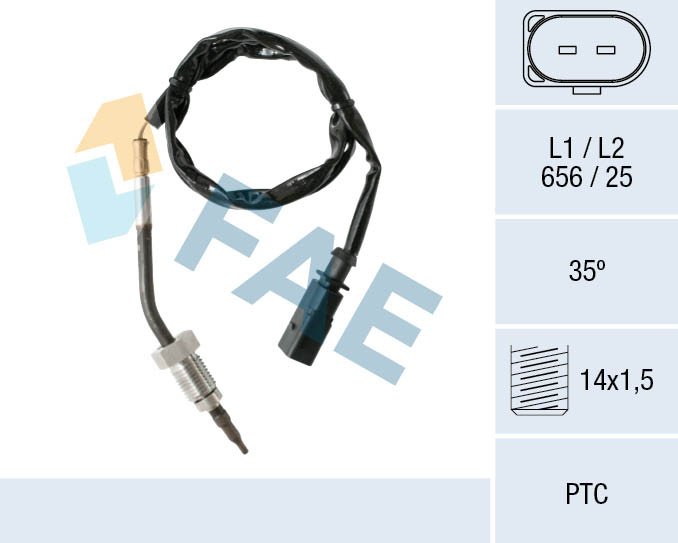 Sensor, exhaust gas temperature (68001)
