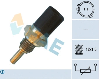 Sensor, oil temperature (33450)