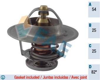 Thermostat, coolant (5322482)