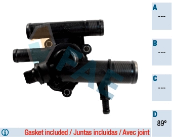 Thermostat, coolant (5323889)
