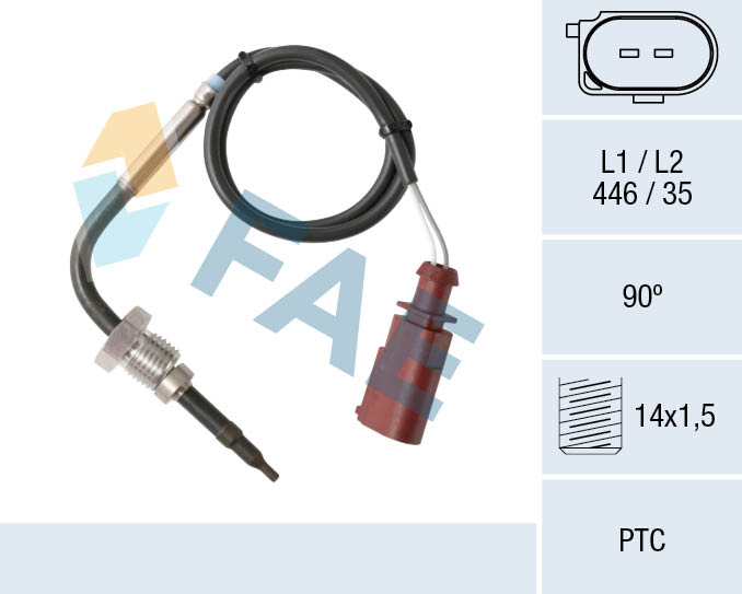 Sensor, exhaust gas temperature (68011)