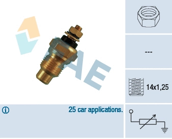 Sensor, coolant temperature (30260)