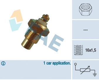 Sensor, coolant temperature (30280)