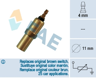 Sensor, coolant temperature (32150)