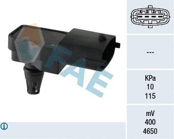 Sensor, intake manifold pressure (15104)