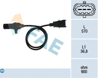 Sensor, crankshaft pulse (79332)
