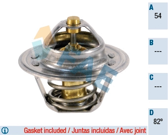 Thermostat, coolant (5201782)