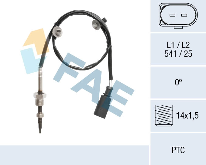 Sensor, exhaust gas temperature (68131)