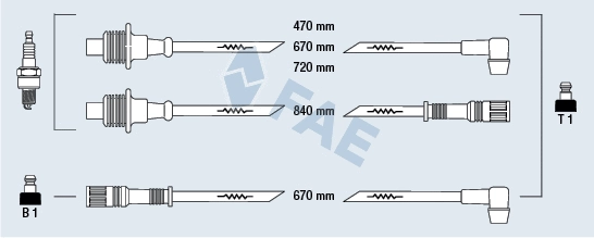 Ignition Cable Kit (83320)