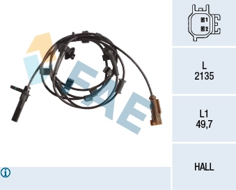 Sensor, wheel speed (78213)