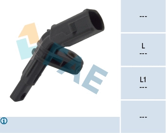 Sensor, wheel speed (78142)