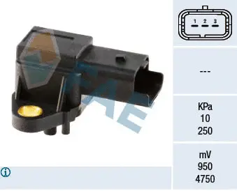Sensor, intake manifold pressure (15017)