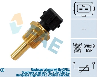 Sensor, oil temperature (33350)