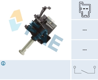 Switch, clutch control (cruise control) (24854)