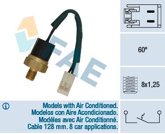 Temperature Switch, coolant warning lamp (35855)