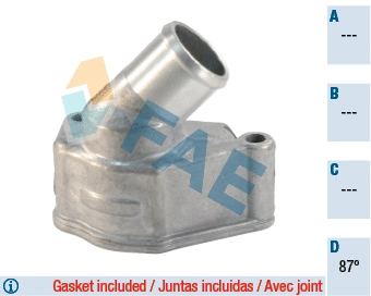 Thermostat, coolant (5321287)