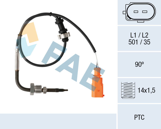 Sensor, exhaust gas temperature (68024)