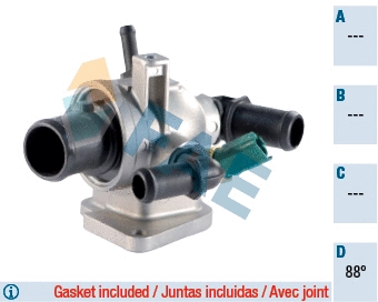 Thermostat, coolant (5349088)