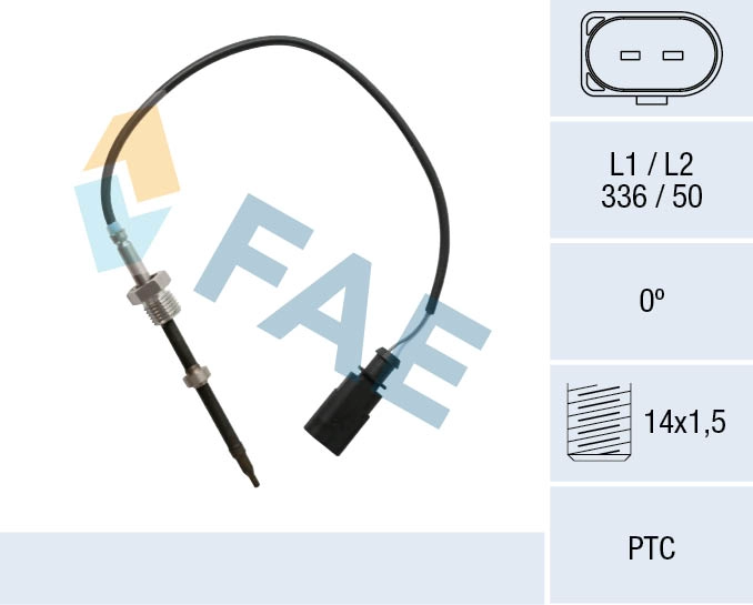 Sensor, exhaust gas temperature (68025)