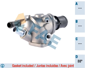Thermostat, coolant (5337888)