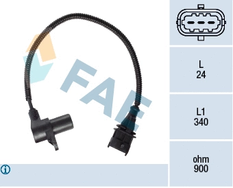 Sensor, crankshaft pulse (79427)