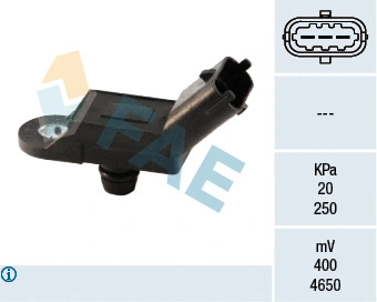 Sensor, intake manifold pressure (15019)