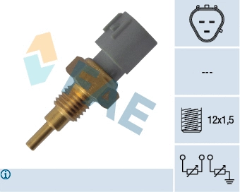 Sensor, coolant temperature (33910)