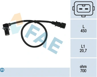 Sensor, crankshaft pulse (79012)