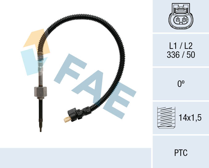 Sensor, exhaust gas temperature (68034)