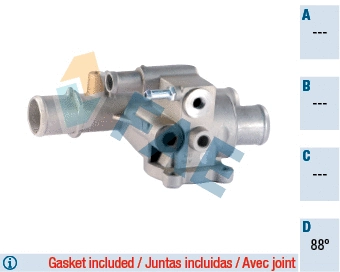 Thermostat, coolant (5340788)