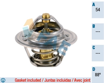 Thermostat, coolant (5201788)