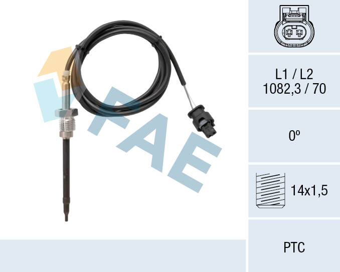 Sensor, exhaust gas temperature (68046)