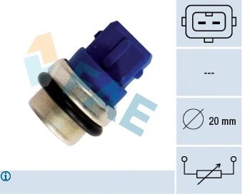 Sensor, coolant temperature (33630)