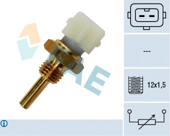 Sensor, coolant temperature (33390)