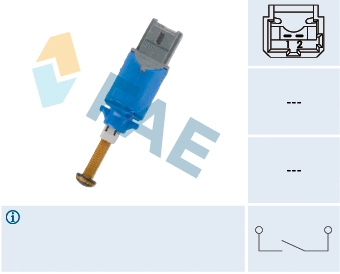 Switch, clutch control (cruise control) (24901)