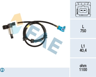 Sensor, wheel speed (78194)