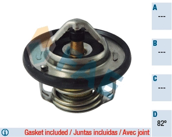 Thermostat, coolant (5308182)