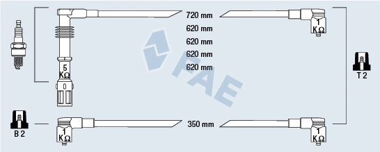 Ignition Cable Kit (85680)