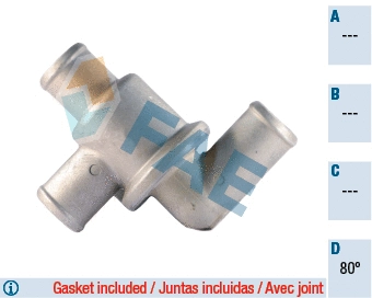 Thermostat, coolant (5338980)