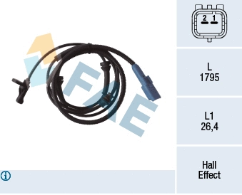 Sensor, wheel speed (78305)