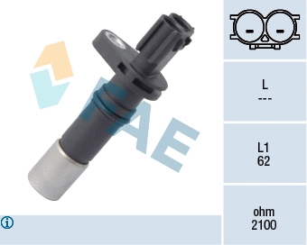 Sensor, crankshaft pulse (79286)