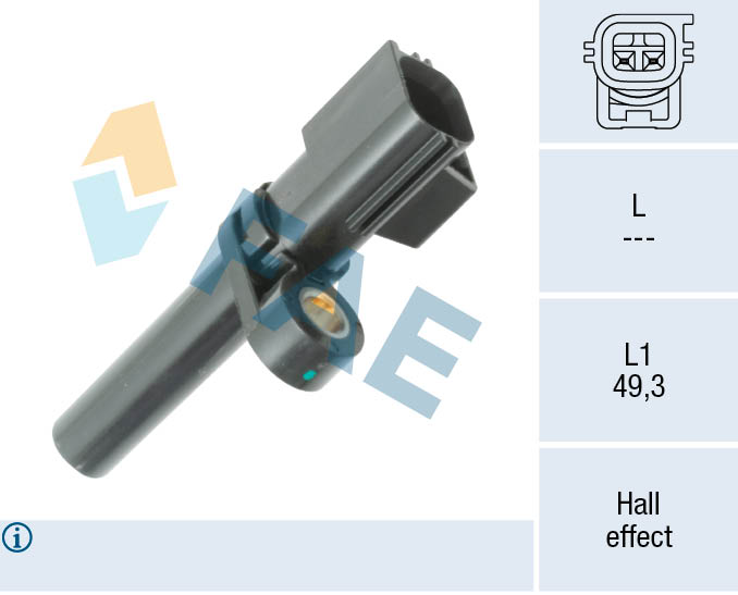 Sensor, wheel speed (78590)