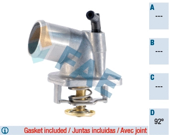 Thermostat, coolant (5321792)